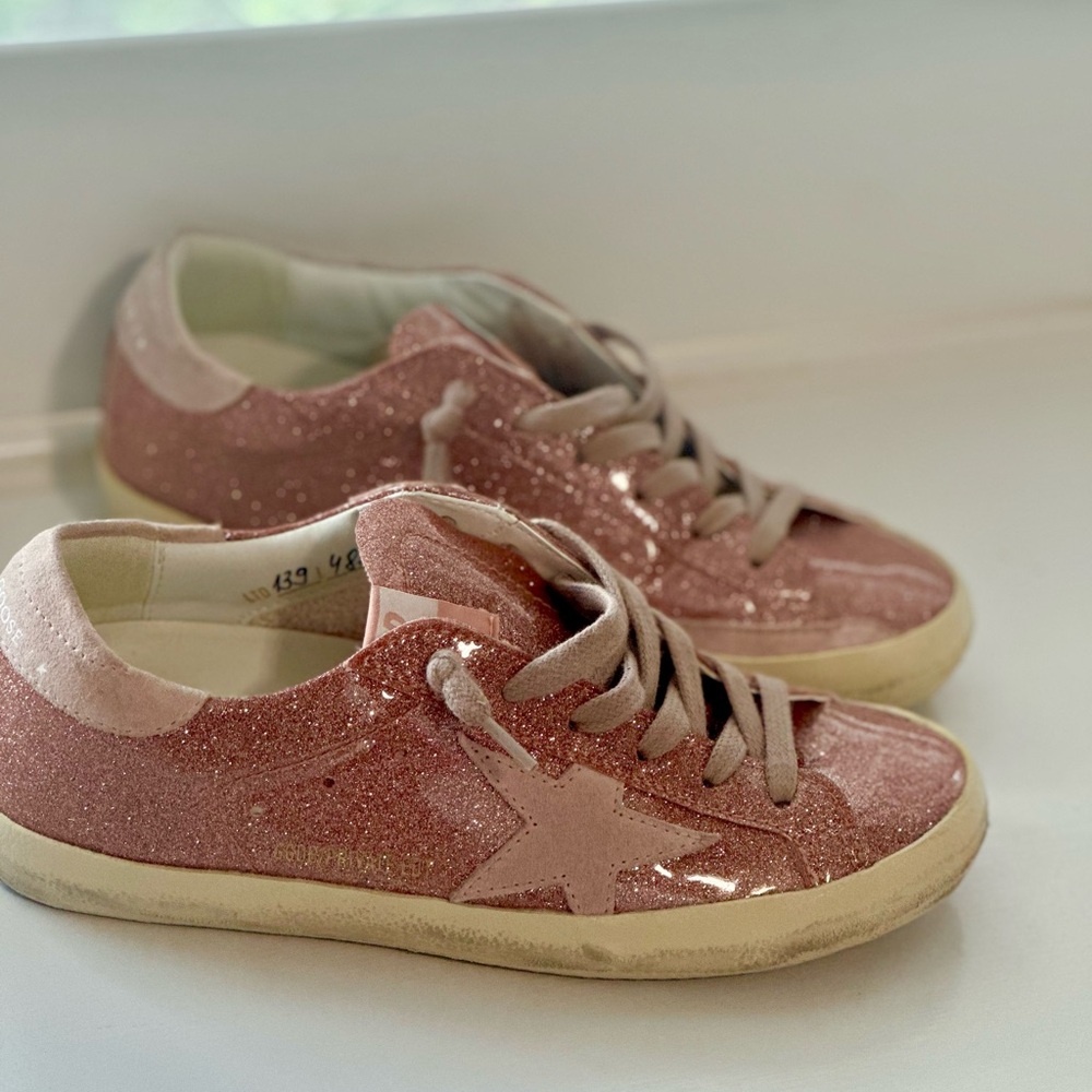 Golden Goose sparkly pink Sneakers